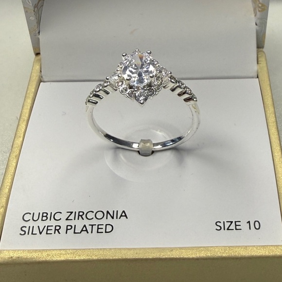 Charter Club Jewelry - Charter Club Silver Cubic Zirconia Ring